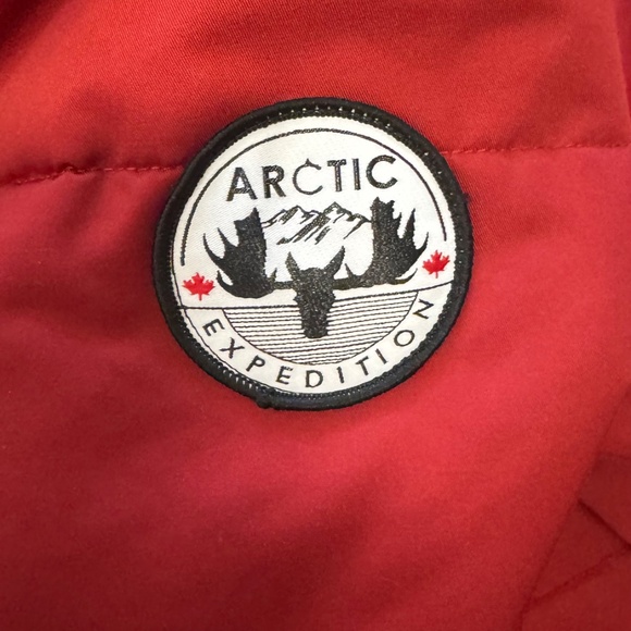 Artic Expedition Gaspe hybraDOWN™ Parka - RED - Picture 4 of 6